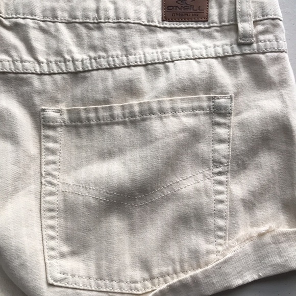 Nwt O’Neill Owen bleach stripe wash denim shorts size 11 - Picture 5 of 10